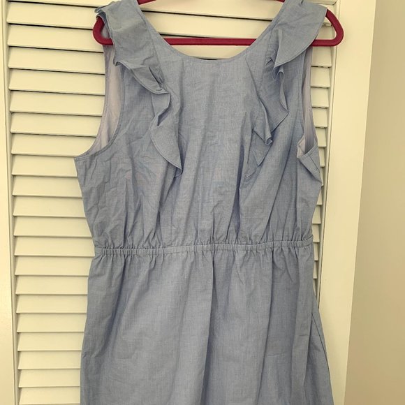 J. Crew Dresses & Skirts - J.Crew NWT Light Blue Mini Dress- Elastic Waist